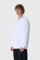 Tenue. Brad L/S T-Shirt Optic White