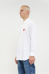 Comme des Garçons PLAY Mens Shirt Woven White
