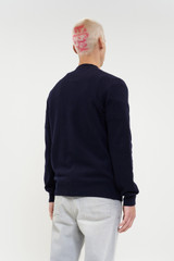 Comme des Garçons PLAY Mens Knit Cardigan P1N058 Navy