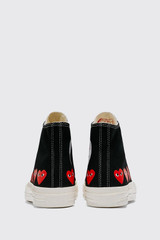 Comme des Garçons PLAY Multi Heart CT70 Hi Top AZ-K127-001 Black