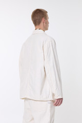 Needles D.N. Coverall - Back Sateen A-White