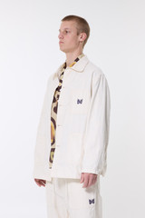 Needles D.N. Coverall - Back Sateen A-White
