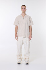 Drôle de Monsieur La Chemise Carreaux SH151-CO112 BG Beige
