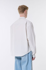 AMI Boxy Fit Shirt Chalk