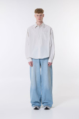 AMI Boxy Fit Shirt Chalk