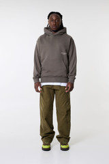 DARKPARK Jeffrey Canvas Multi Pocket Cargo Pants Military Green