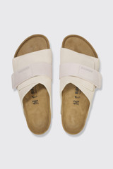 Birkenstock Kyoto Nubuck Narrow Antique White