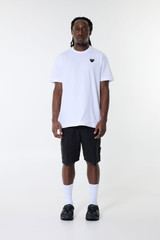 Comme des Garçons PLAY T-Shirt Black Heart AX-T064-051 White