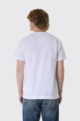 Comme des Garçons PLAY T-Shirt Red Emblem Heart  AX-T108-051 White