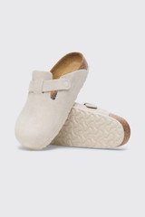 Birkenstock Boston Narrow 1024740 Antique White
