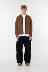 C.P. Company Organic Gabardine Zipped Utility 17CMOS125A Toffee