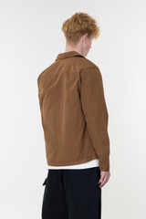 C.P. Company Organic Gabardine Zipped Utility 17CMOS125A Toffee