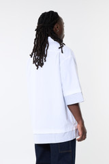 JW Anderson Double Layer Short Sleeve Shirt SH0325 PG1140 White