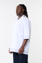 JW Anderson Double Layer Short Sleeve Shirt SH0325 PG1140 White