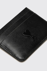 AMI Paris ADC Card Holder Leather USL013.830 Black 