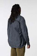 Andersson Bell Alice Dyed Cotton Shirts Charcoal/Blue