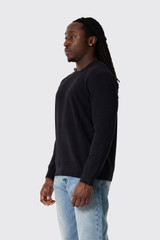NN.07 Danny Blend Crewneck 6429  2176429601 Black