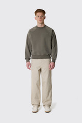 AMI Paris Sweatshirt ADC Tonal USW074.747 Smoke Grey