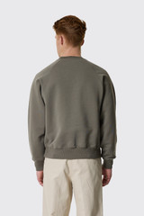 AMI Paris Sweatshirt ADC Tonal USW074.747 Smoke Grey