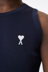 AMI Paris ADC Tanktop HTK060.JE0117 Night Blue