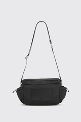 AMI Paris ADC Messenger Bag ULL022.AW0021 Wool Gabardine Black
