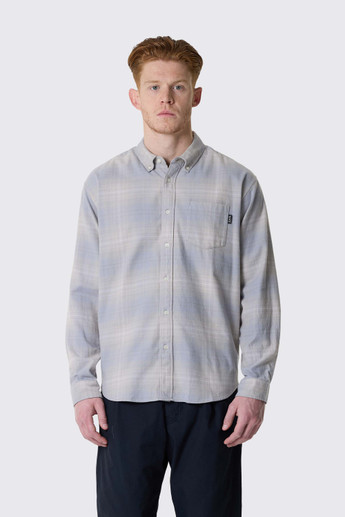 thisisneverthat Flannel Check Shirt Grey