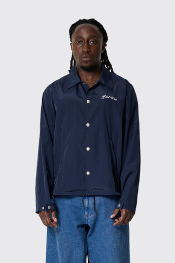 Flaneur Signature Coach Jacket 999 Black