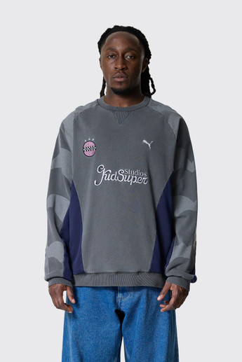 Puma Kidsuper Crew PUMA Black