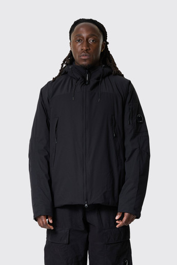 C.P. Company Outerwear Medium Jacket in Pro-Tek Black