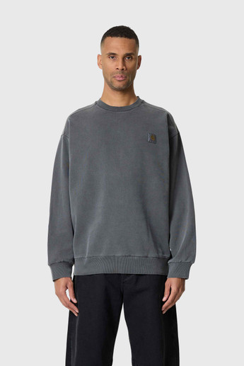 Carhartt WIP Vista Sweat Cotton Sweat 89GD Black garment