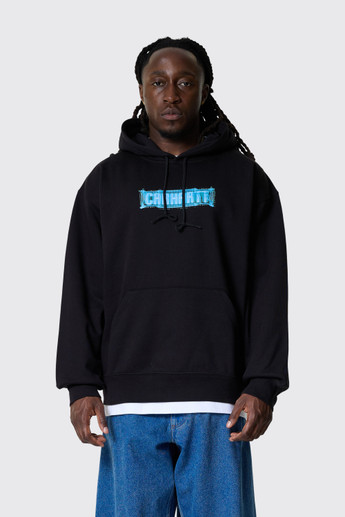 Carhartt WIP Hooded Electric Boogie Sweat 89XX Black