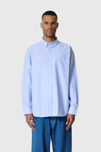 Carhartt WIP Cassel Shirt LS 35BXX Bleach white