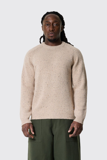 Carhartt WIP Anglistic Sweater 3AUXX Fleur de sel