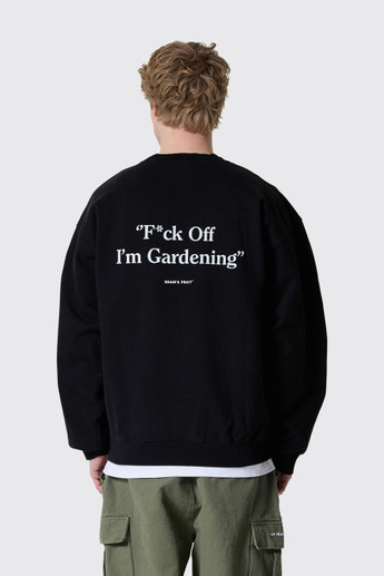 Brams Fruit F*ck Off Crewneck Black