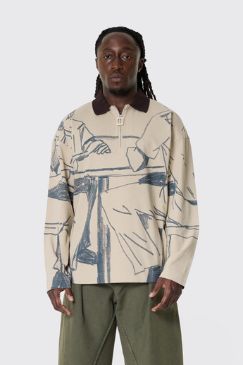 JW ANDERSON ロコフリントクルネックスウェットシャツ JW ANDERSON ロコフリントクルネックスウェットシャツ (J W