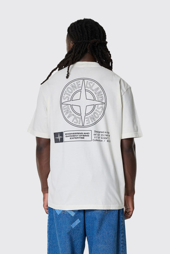 Stone Island 2100037 SS T-Shirt V0093 Ivory