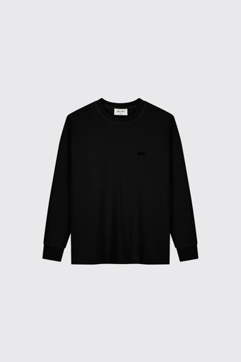 Olaf Hussein Signature LS Tee M990107 Black