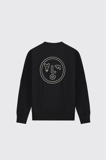 OLAF Face Crewneck Black