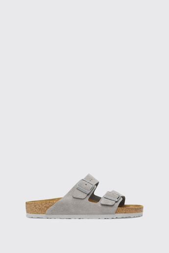 Birkenstock Arizona Suede Leather Narrow Grey
