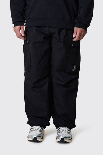 C.P. Company Micro-Reps Boxy Cargo Lens Pants Black