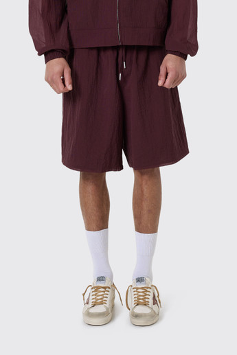 Arte Antwerp Mesh Shorts Bordeaux