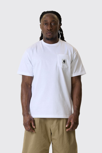 Carhartt WIP FCRB Pocket S/S Tee A261050 02.XX White - Calico Club
