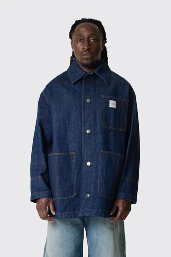 AMI Paris Paris Worker Jacket  UJK898.DE0 Indigo