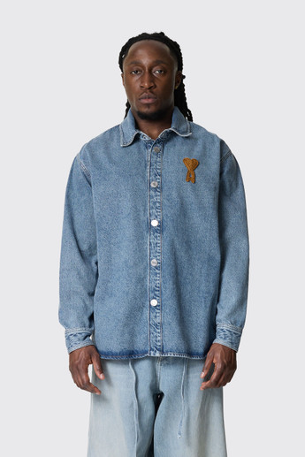 AMI Paris Overshirt AMI de Coeur Bleu Used 