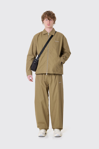 Bram's Fruit Ripstop Text Logo Pants Olive Green