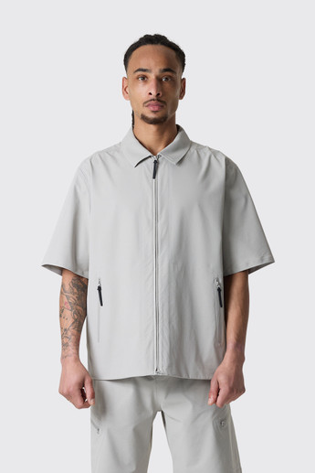 Hiking Patrol Edge LT Softshell Technical SS Shirt Sage Green