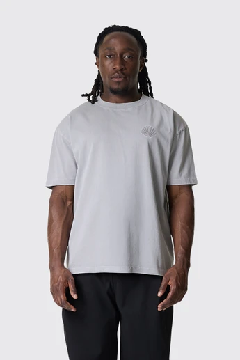 New Amsterdam Surf Association Chopped Tee 2601082001 Washed Grey