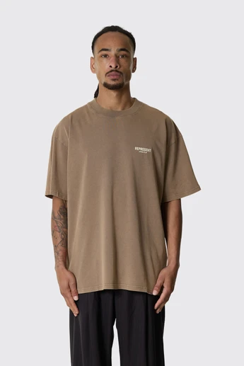 REPRESENT Owners Club T-Shirt OCM4111416 16 Almond