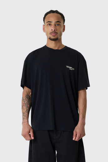 REPRESENT Team 247 Oversized Tee 247M100108 1 Jet Black