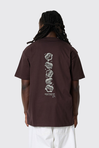 Carhartt WIP S/S Garble T-Shirt 33H.XX Palisander
